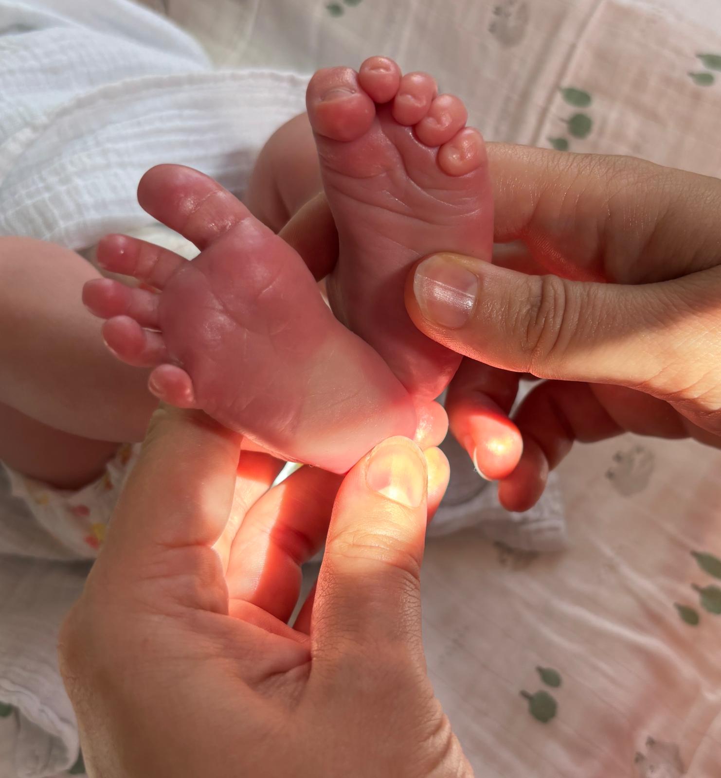 Massage bébé