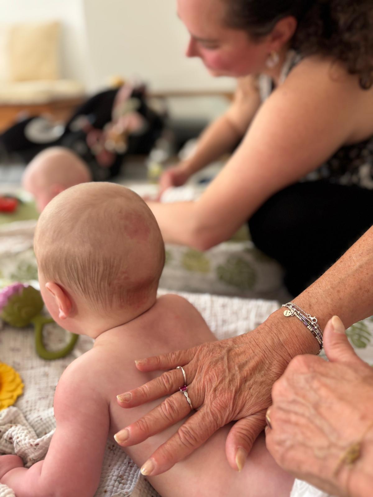 Massage bébé
