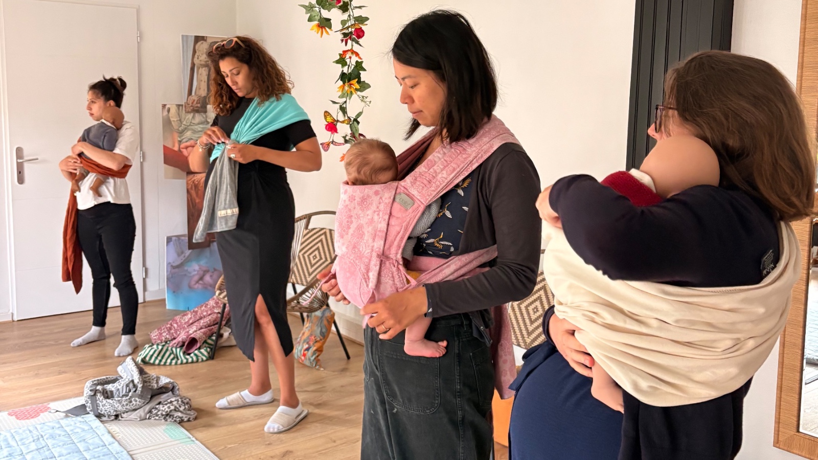 Atelier de portage physiologique (ventral)