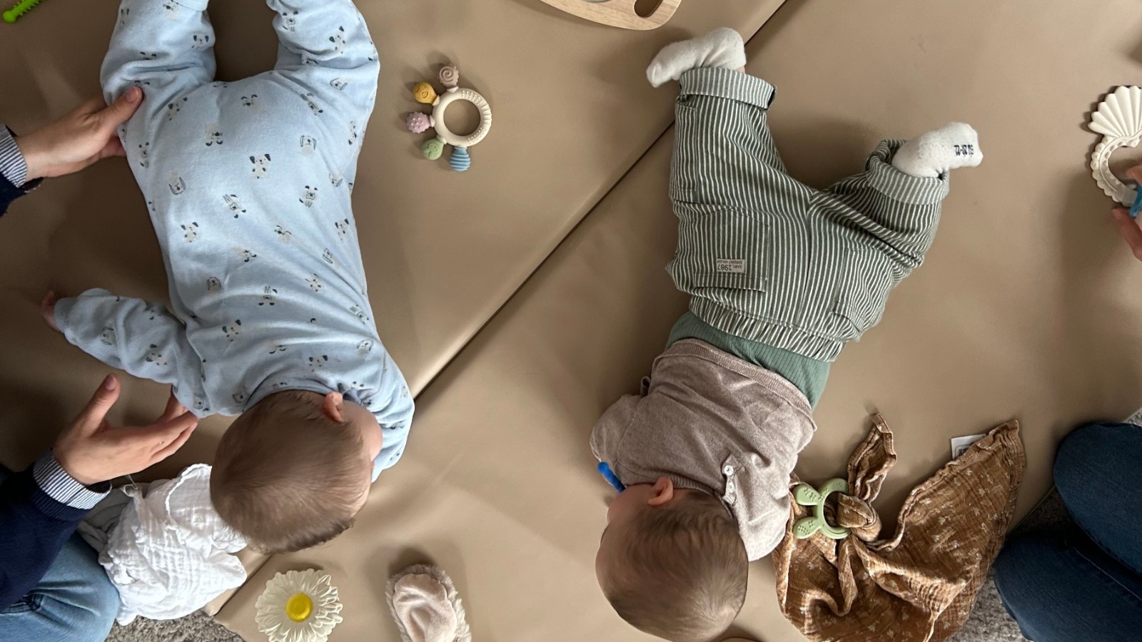 Atelier éveil et motricité 0-6 mois 
