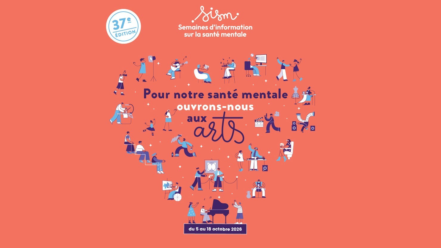 Conférence expérientielle "Pour notre santé mentale, ouvrons-nous aux arts"