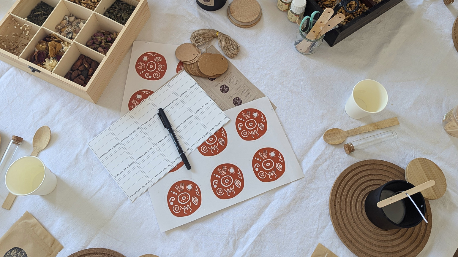 Atelier création d'une bougie d'intention