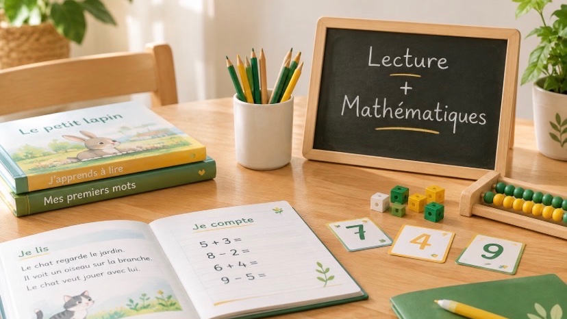 Je lis , je comprends et j’approfondie les bases maths.